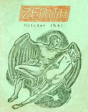 Cover of Zenith #2, 1941, by Harry Turner
