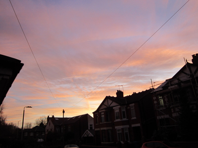 Romiley sunset