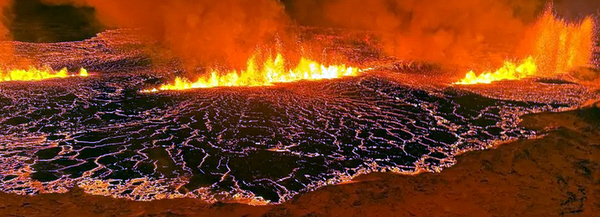 Icelandic volcanic eruption