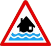 Flood Warning sign