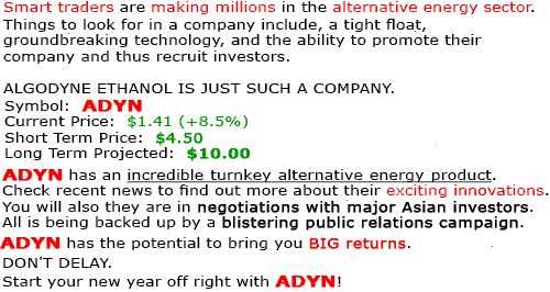 Penny Stock spam