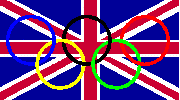 British Olympics flag
