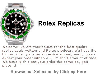 Rolex replicas