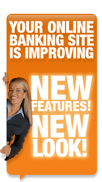 Your online banking site is improving