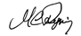 Mike Regnier's signature