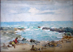 Beach Scene by Robert Eadie