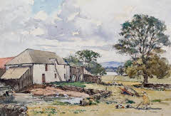 Scottish Farm by Robert Eadie