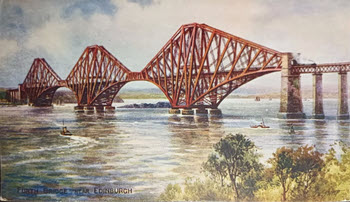 Forth Road Bridge by Robert Eadie