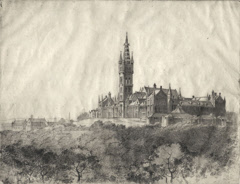 Glasgow University by Robert Eadie