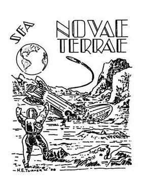 Novae Terrae, April 1938, front cover by Harry Turner
