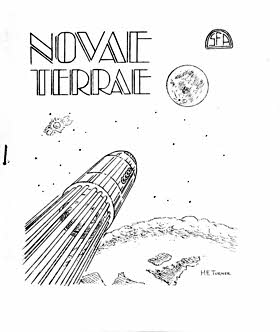 Novae Terrae January 1939, front cover by Harry Turner