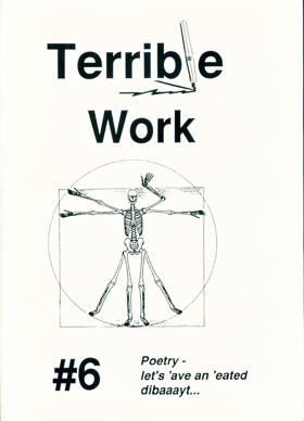Terrible Work #6 front cover by Harry Turner (1996)