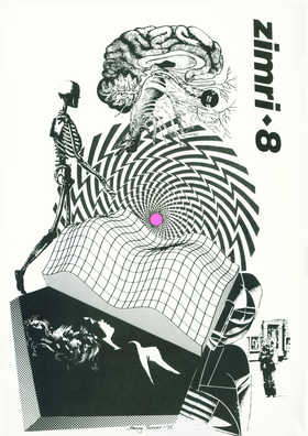 Zimri 8 cover by Harry Turner (1975)