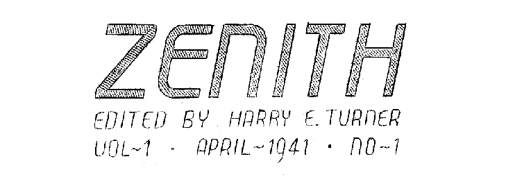Zenith header by Harry Turner