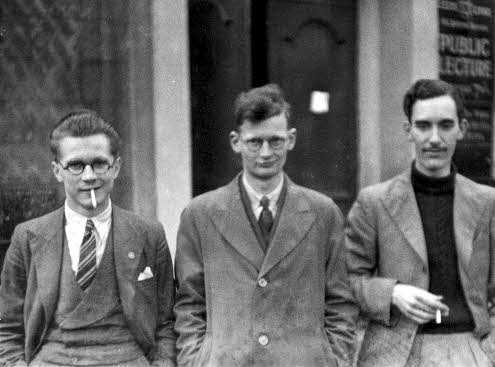 Wally Gillings, Arthur C. Clarke, Ted Carnell, Leeds 1937