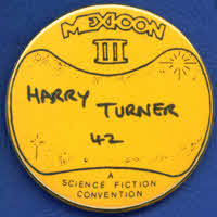 Harry Turner's Mexicon III badge