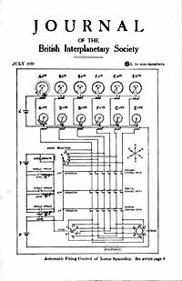 Journal of the British Interplanetary Society, Jul. 1939, Vol. 5 No. 2 cover