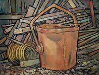 Crane Bucket by Harry Turner