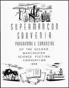 Supermancon souvenir programme by Harry Turner