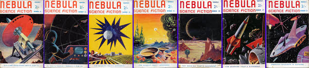 Nebula Science Fiction covers