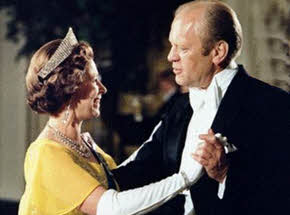 Queen Elizabeth II with President Ford