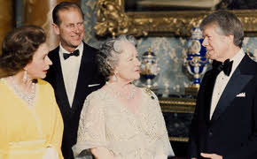 Queen Elizabeth II with President Carter