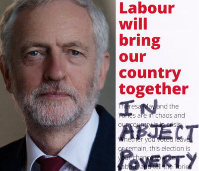 Labour will bring our country together . . . in abject poverty