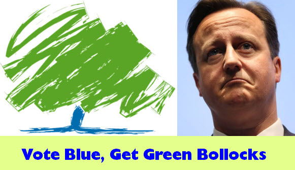 Vote Blue, Get Green Bollocks!