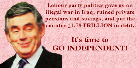 Illegal wars, ruined pensons & savings, £1.78 TRILLION debt . . .